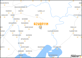 map of Azu Anyim