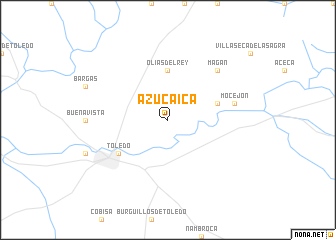 map of Azucaica