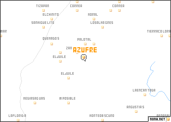 map of Azufre