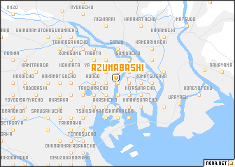 map of Azumabashi