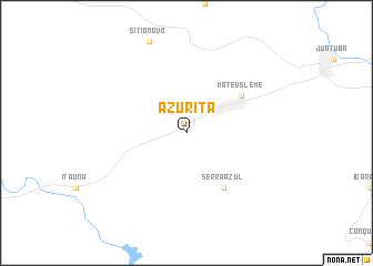 map of Azurita
