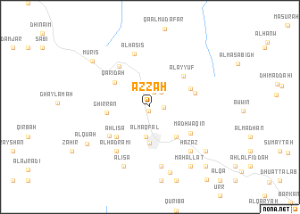 map of ‘Azzah