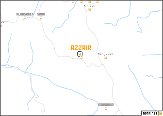 map of Az Zā‘ir