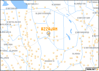 map of Az Zajam