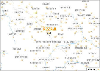 map of Az̧ Z̧āji‘