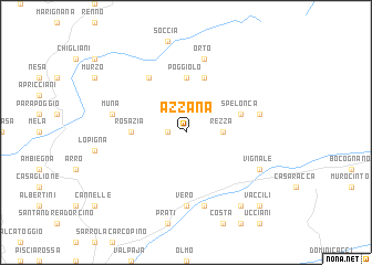 map of Azzana