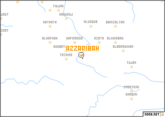 map of Az Zarībah