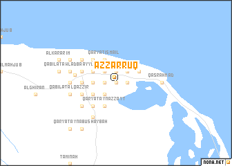 map of Az Zarrūq