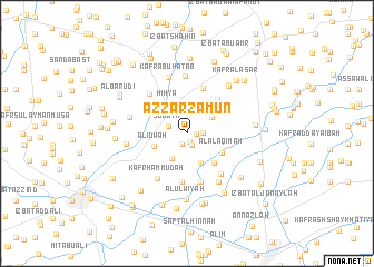 map of Az Zarzamūn