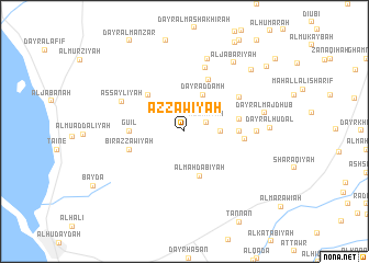 map of Az Zāwiyah