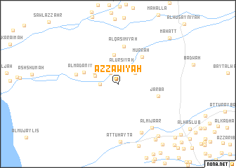 map of Az Zāwiyah