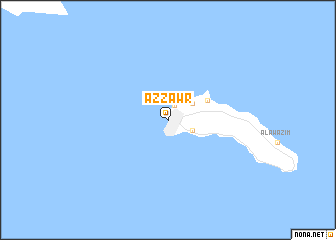 map of Az Zawr
