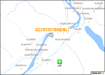 map of Az Zaynīyah Qiblī