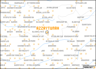 map of Az Zaytūnah