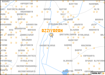 map of Az Ziyārah