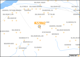 map of Azzouz