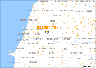 map of Az Zrārīyah