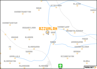 map of Az Zumlah