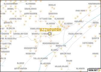 map of Az Zu‘rūrah