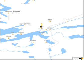map of Å
