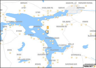 map of Å