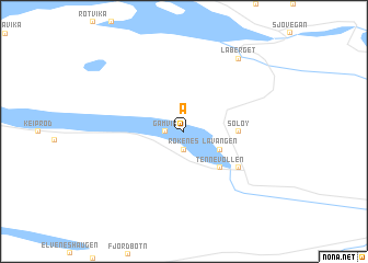 map of Å
