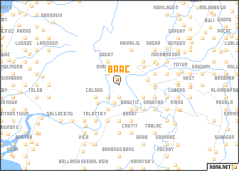 map of Baac