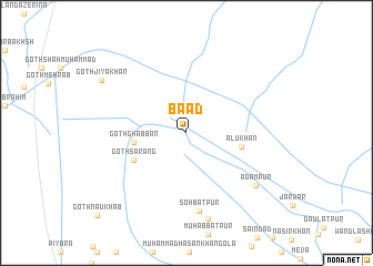 map of Bāad