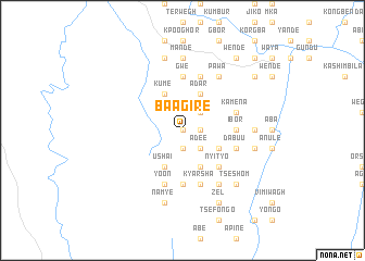 map of Baagire