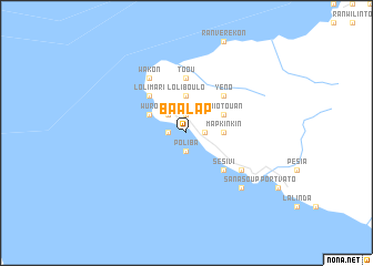 map of Baalap
