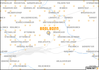 map of Baalborn