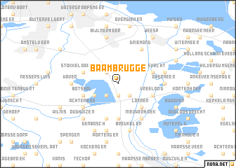 map of Baambrugge