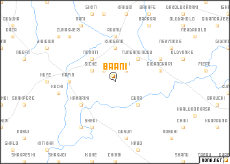 map of Baani