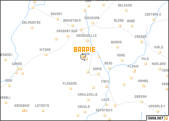 map of Baapie