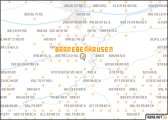 map of Baar-Ebenhausen