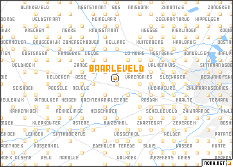 map of Baarleveld
