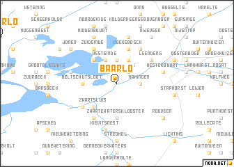 map of Baarlo