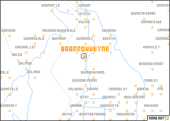 map of Baarrow Weyne