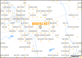 map of Baarschot