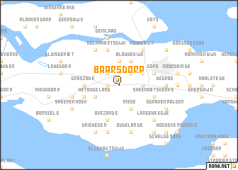 map of Baarsdorp