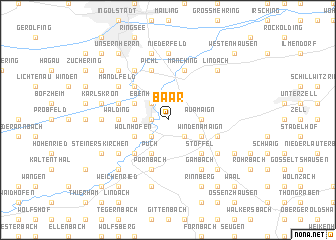 map of Baar