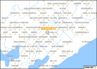 map of Baasani