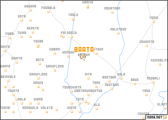 map of Baata