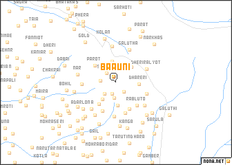map of Baaūni