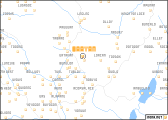 map of Ba-Ayan