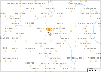 map of Bā‘ay