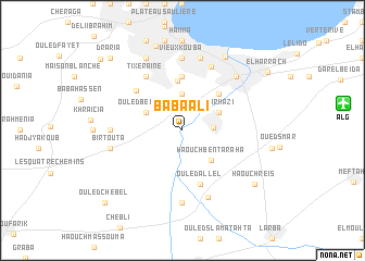 map of Baba Ali