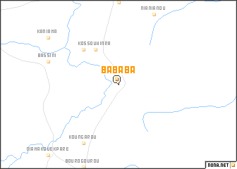 map of Bababa