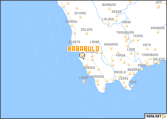 map of Bababulo