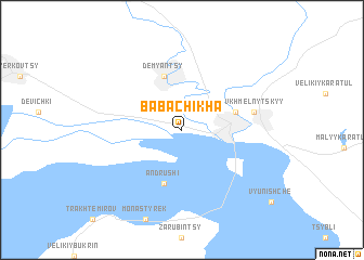 map of Babachikha